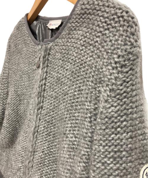 MONCLER（モンクレール）MONCLER (モンクレール) MAGLIONE TRICOT ALLA COREANA グレー サイズ:Mの古着・服飾アイテム