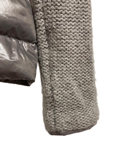 MONCLER（モンクレール）MONCLER (モンクレール) MAGLIONE TRICOT ALLA COREANA グレー サイズ:Mの古着・服飾アイテム