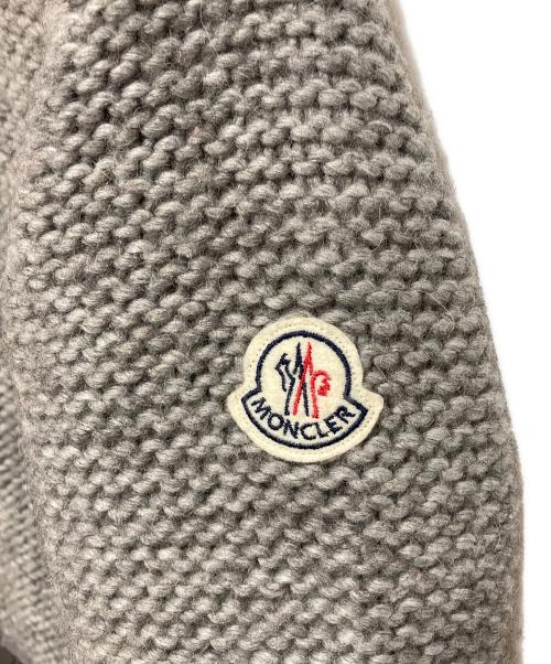 MONCLER（モンクレール）MONCLER (モンクレール) MAGLIONE TRICOT ALLA COREANA グレー サイズ:Mの古着・服飾アイテム