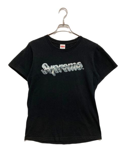 SUPREME（シュプリーム）SUPREME (シュプリーム) Chrome Logo Tee ブラック サイズ:Sの古着・服飾アイテム