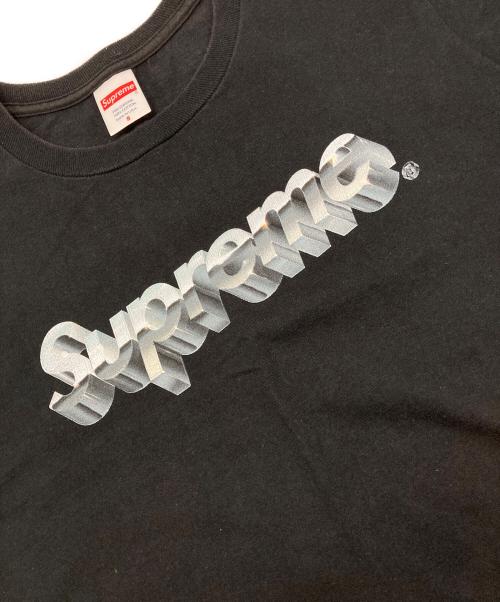 SUPREME（シュプリーム）SUPREME (シュプリーム) Chrome Logo Tee ブラック サイズ:Sの古着・服飾アイテム