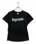 SUPREME（シュプリーム）の古着「Chrome Logo Tee」｜ブラック