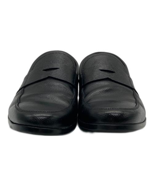 PRADA（プラダ）PRADA (プラダ) ローファー ブラック サイズ:6の古着・服飾アイテム