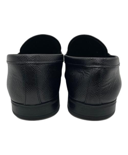 PRADA（プラダ）PRADA (プラダ) ローファー ブラック サイズ:6の古着・服飾アイテム