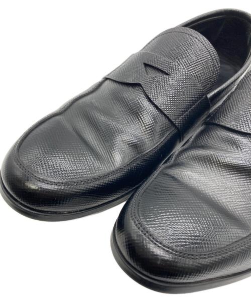 PRADA（プラダ）PRADA (プラダ) ローファー ブラック サイズ:6の古着・服飾アイテム