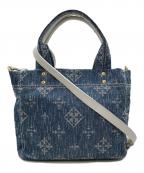 russetラシット）の古着「2WAYショルダーバッグ」｜インディゴ