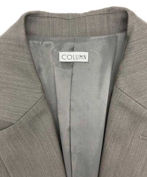 COLUMN（コラム）COLUMN (コラム) ジャケット グレー サイズ:36の古着・服飾アイテム