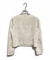 ANAYI (アナイ) ライトスラブクルー ジャケット ホワイト サイズ:38：6000円