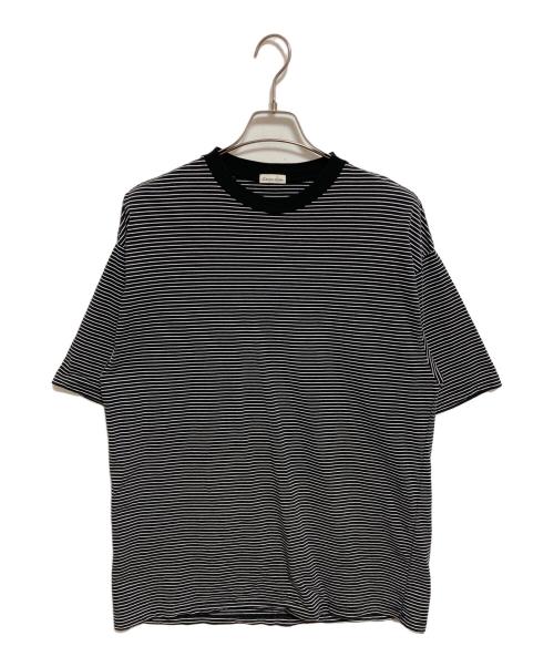 STEVEN ALAN（スティーブンアラン）STEVEN ALAN (スティーブンアラン) SIRO BORDER RNGER SHORT SLEEVE TEE ブラック サイズ:XLの古着・服飾アイテム