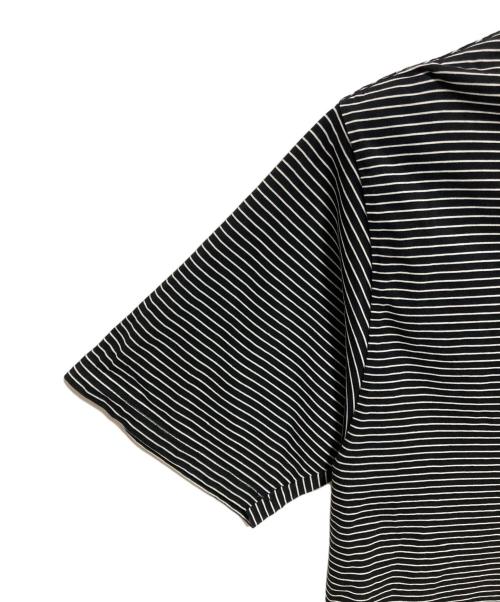 STEVEN ALAN（スティーブンアラン）STEVEN ALAN (スティーブンアラン) SIRO BORDER RNGER SHORT SLEEVE TEE ブラック サイズ:XLの古着・服飾アイテム