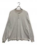 crepusculeクレプスキュール）の古着「Henley neck L/S」｜ベージュ