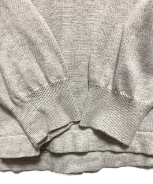 crepuscule（クレプスキュール）crepuscule (クレプスキュール) Henley neck L/S ベージュ サイズ:2の古着・服飾アイテム