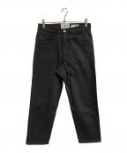 YAECAヤエカ）の古着「デニムパンツ」｜ブラック