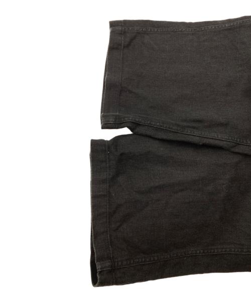 nestrobe confect（ネストローブ コンフェクト）nestrobe confect (ネストローブ コンフェクト) リネンワイドパンツ ブラック サイズ:4の古着・服飾アイテム