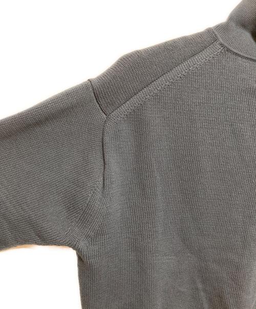 MEIAS（メイアス）MEIAS (メイアス) LILY CO/PE SKIPPER PULL OVER ブルー サイズ:Lの古着・服飾アイテム
