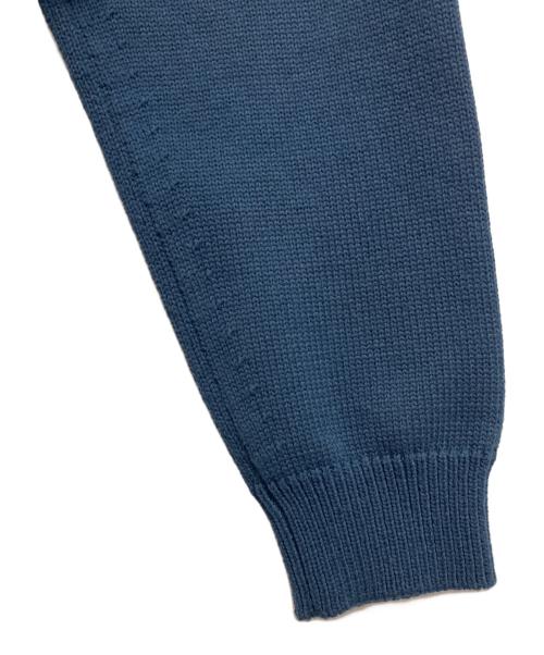 MEIAS（メイアス）MEIAS (メイアス) LILY CO/PE SKIPPER PULL OVER ブルー サイズ:Lの古着・服飾アイテム