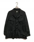 LEエルイー）の古着「Ex-WIDE Fatigue Jacket」｜ブラック