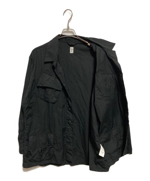 LE（エルイー）LE (エルイー) Ex-WIDE Fatigue Jacket ブラック サイズ:2の古着・服飾アイテム
