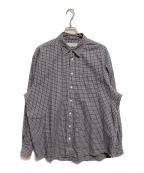 universal productsユニバーサルプロダクツ）の古着「SOKTAS FLANNEL CHECK SHIRT」｜ネイビー
