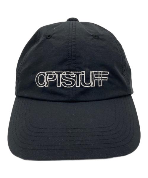 OPTSTUFF（オプトスタフ）optstuff (オプトスタフ) 6 PANEL NYLON CAP ブラックの古着・服飾アイテム