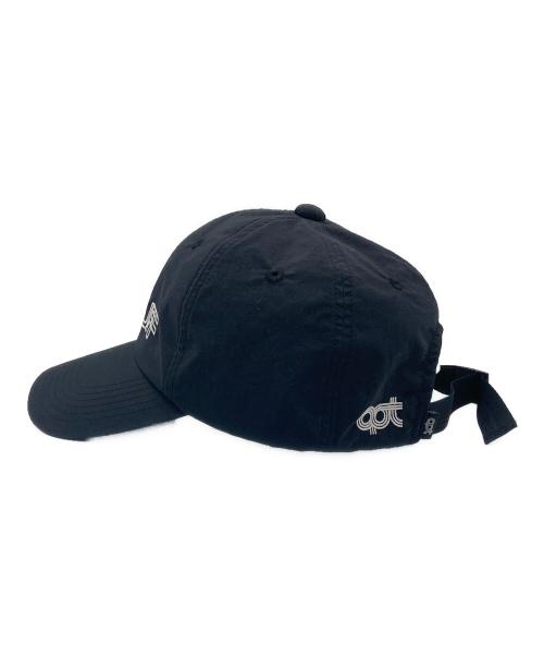 OPTSTUFF（オプトスタフ）optstuff (オプトスタフ) 6 PANEL NYLON CAP ブラックの古着・服飾アイテム