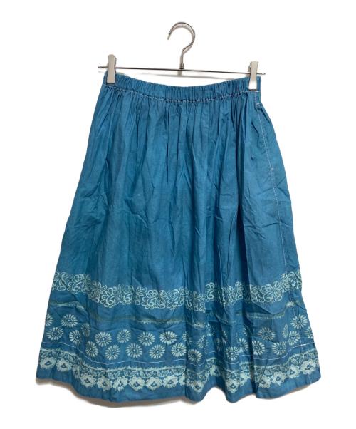 tricot COMME des GARCONS（トリココムデギャルソン）tricot COMME des GARCONS (トリココムデギャルソン) プリントスカート ブルー サイズ:なしの古着・服飾アイテム