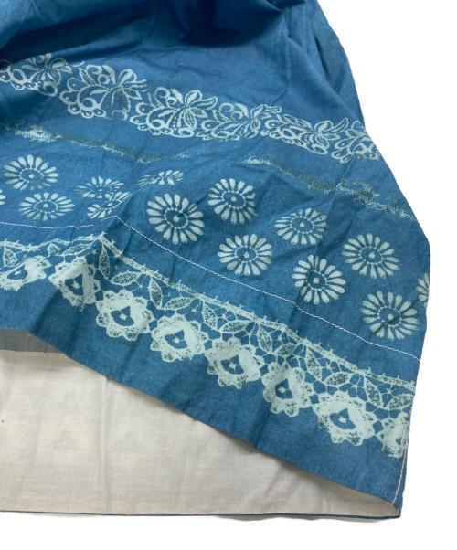 tricot COMME des GARCONS（トリココムデギャルソン）tricot COMME des GARCONS (トリココムデギャルソン) プリントスカート ブルー サイズ:なしの古着・服飾アイテム