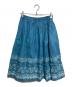 tricot COMME des GARCONS（トリココムデギャルソン）の古着「プリントスカート」｜ブルー
