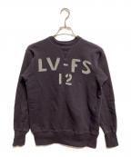 WAREHOUSEウエアハウス）の古着「両Vスウェット」｜ネイビー