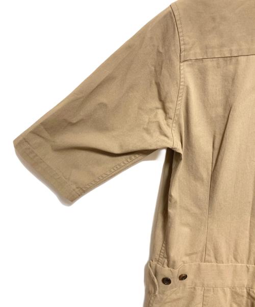 THIRD MAGAZINE（サードマガジン）THIRD MAGAZINE (サードマガジン) コットンツイルオールインワン ベージュ サイズ:下記参照の古着・服飾アイテム
