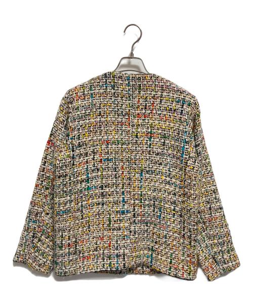 THIRD MAGAZINE（サードマガジン）THIRD MAGAZINE (サードマガジン) ツイードジャケット マルチカラー サイズ:9の古着・服飾アイテム