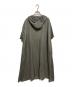 mizuiro-ind (ミズイロインド) フーデッドワンピース グリーン サイズ:下記参照：6000円