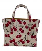 COACHコーチ）の古着「モリー トート バッグ 25」｜ベージュ