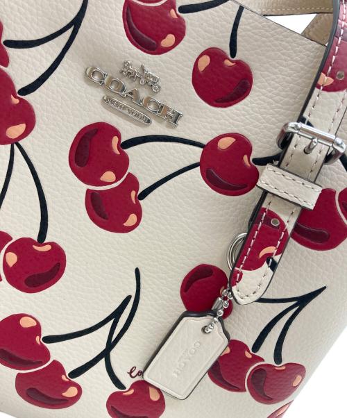 COACH（コーチ）COACH (コーチ) モリー トート バッグ 25 ベージュの古着・服飾アイテム