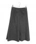ebure (エブール) カシミヤ混スカート グレー サイズ:38：8000円