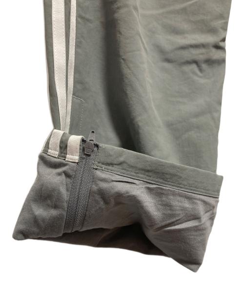 adidas（アディダス）adidas (アディダス) ウーブントラックパンツ グレー サイズ:Lの古着・服飾アイテム