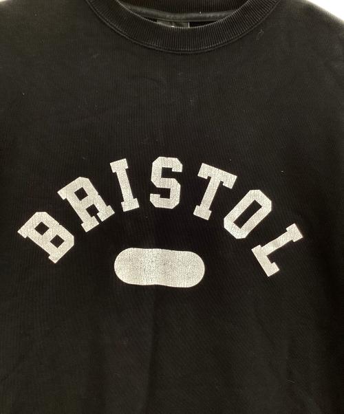 F.C.R.B.（エフシーレアルブリストル）F.C.R.B. (エフシーレアルブリストル) ARCH LOGO CREWNECK SWEAT ブラック サイズ:Lの古着・服飾アイテム
