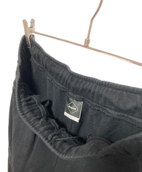 F.C.R.B.（エフシーレアルブリストル）F.C.R.B. (エフシーレアルブリストル) アーチロゴ スウェットリブパンツ ブラック サイズ:Lの古着・服飾アイテム