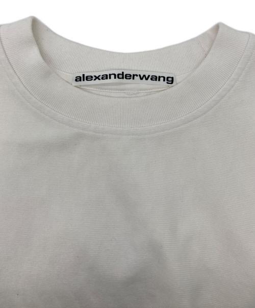 ALEXANDER WANG（アレキサンダー・ワン）ALEXANDER WANG (アレキサンダー・ワン) Beefy Graphic Sweatshirt ホワイト サイズ:Mの古着・服飾アイテム