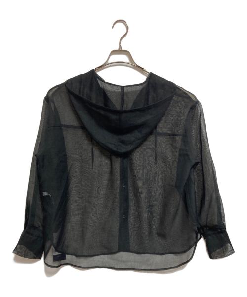 SIMPLICITE（シンプリシテ）SIMPLICITE (シンプリシテ) フードシアーブルゾン ブラック サイズ:なし(下記参照) 未使用品の古着・服飾アイテム