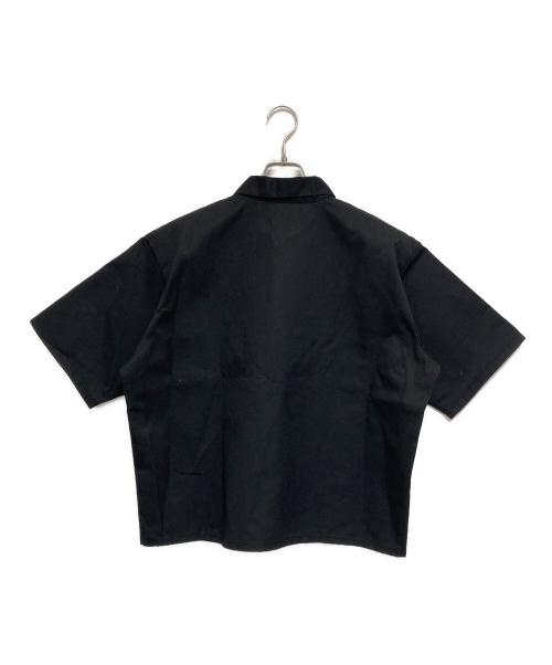 BEN DAVIS（ベンデイビス）BEN DAVIS (ベンデイビス) ハーフジップシャツ ブラック サイズ:Lの古着・服飾アイテム