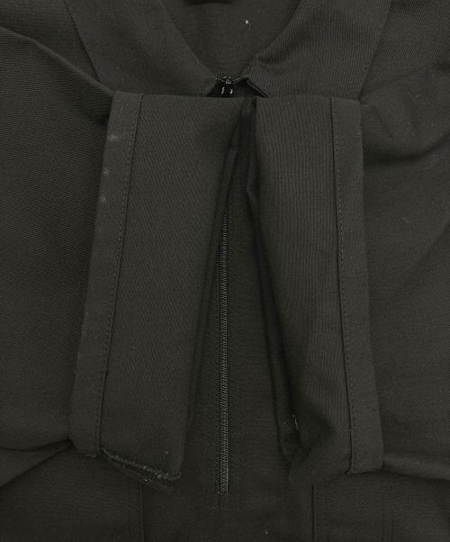 BEN DAVIS（ベンデイビス）BEN DAVIS (ベンデイビス) ハーフジップシャツ ブラック サイズ:Lの古着・服飾アイテム