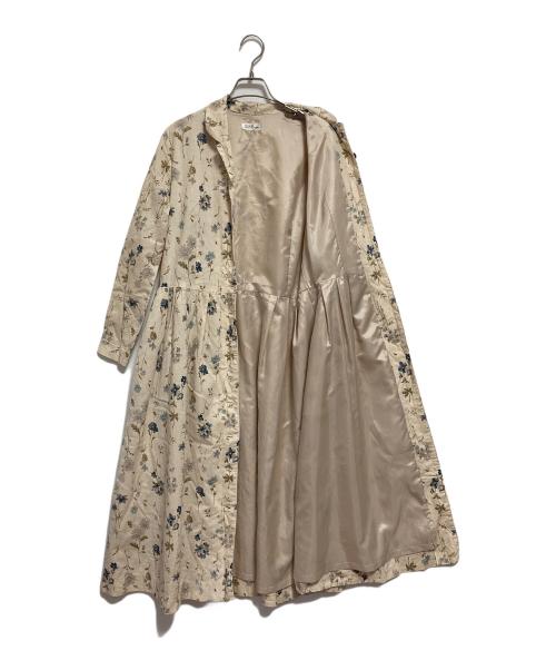 Cotton House Aya（コットンハウス アヤ）Cotton House Aya (コットンハウス アヤ) 花柄シャツワンピース ベージュ サイズ:なし(下記参照)の古着・服飾アイテム