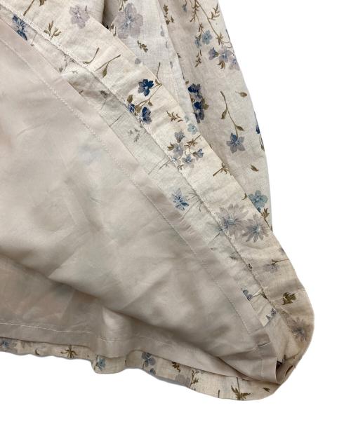 Cotton House Aya（コットンハウス アヤ）Cotton House Aya (コットンハウス アヤ) 花柄シャツワンピース ベージュ サイズ:なし(下記参照)の古着・服飾アイテム