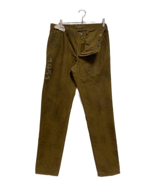 INCOTEX（インコテックス）INCOTEX (インコテックス) ヴィンテージ加工パンツ ベージュ サイズ:34 未使用品の古着・服飾アイテム