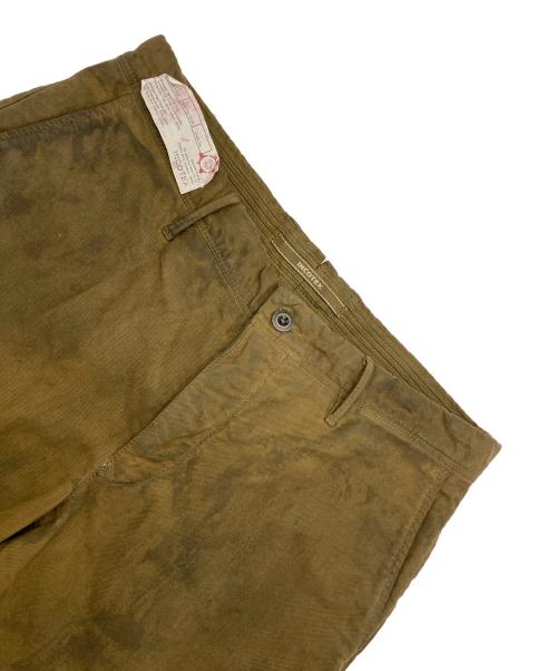 INCOTEX（インコテックス）INCOTEX (インコテックス) ヴィンテージ加工パンツ ベージュ サイズ:34 未使用品の古着・服飾アイテム