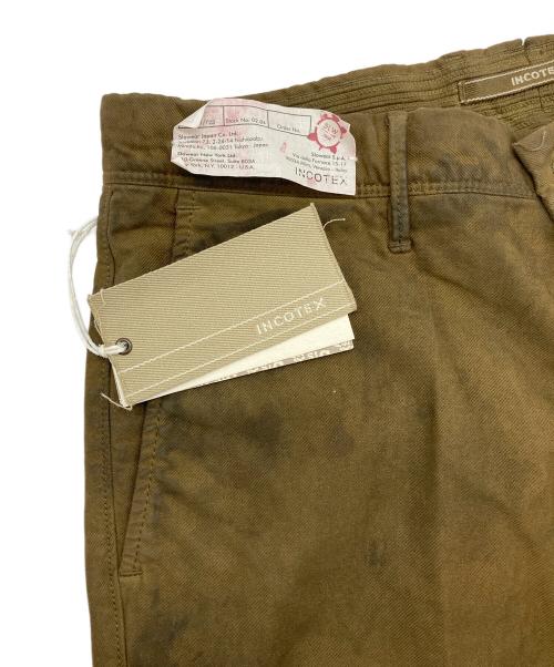 INCOTEX（インコテックス）INCOTEX (インコテックス) ヴィンテージ加工パンツ ベージュ サイズ:34 未使用品の古着・服飾アイテム