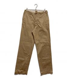 BOBSON（ボブソン）の古着「トラウザーパンツ」｜ベージュ