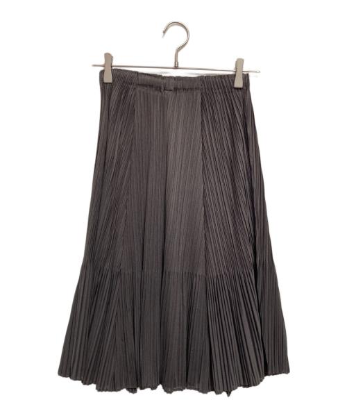 PLEATS PLEASE（プリーツプリーズ）PLEATS PLEASE (プリーツプリーズ) プリーツスカート グレー サイズ:1の古着・服飾アイテム