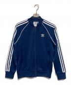 adidasアディダス）の古着「クラシック プライムブルー スーパースタートラックジャケット」｜ネイビー